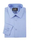 Scotch & Soda Men's Micro Dot Stretch Cotton Modern-fit Dress Shirt