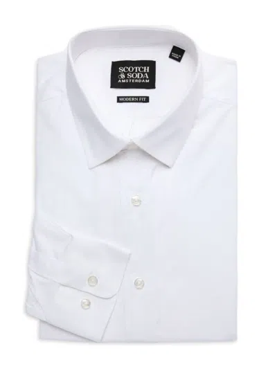SCOTCH & SODA MEN'S MODERN FIT DRESS SHIRT