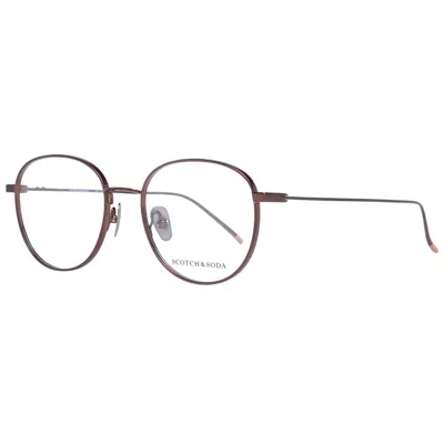 Scotch & Soda Men Optical Men's Frames In Brown