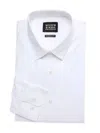 Scotch & Soda Men's Point Collar Dress Shirt In White