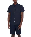 Scotch & Soda Men's Regular-fit Button-down Linen Shirt