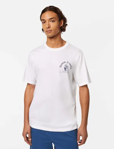 Scotch & Soda Men's Regular-fit Logo Graphic T-shirt In Off White