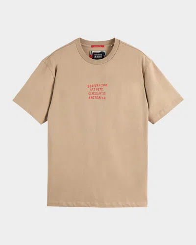 Scotch & Soda Men's Relaxed-fit Artwork Graphic T-shirt
