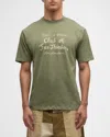 Scotch & Soda Men's Relaxed-fit Artwork T-shirt In Green Ivy