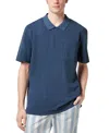 Scotch & Soda Men's Relaxed-fit Short Sleeve Garment-dyed Polo Shirt In Blue