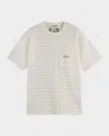 Scotch & Soda Relaxed Fit Tonal Stripe Pocket Tee