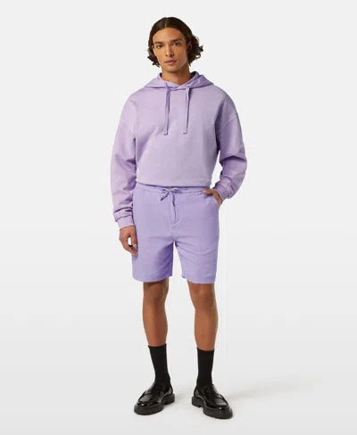 Scotch & Soda Men's Seasonal Core Fave Twill Bermuda Shorts In Bright Lavender