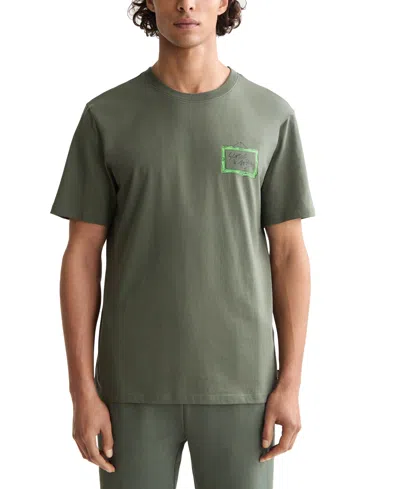Scotch & Soda Men's Short Sleeve Screen Print Logo Graphic T-shirt
