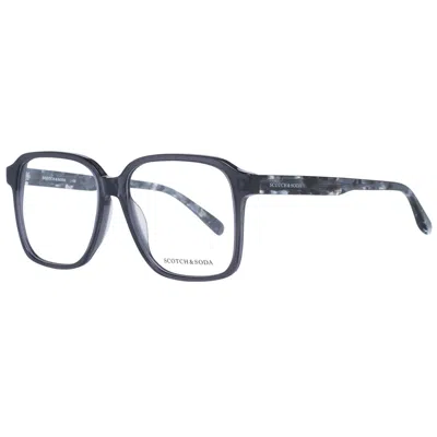 Scotch & Soda Men' Spectacle Frame  Ss4014 55029 Gbby2 In Black