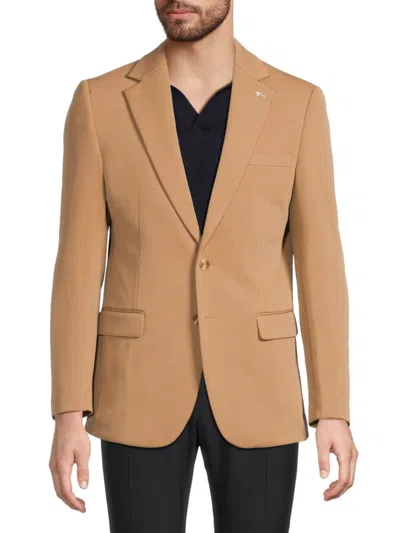 Scotch & Soda Men's Textured Knit Two-button Jacket
