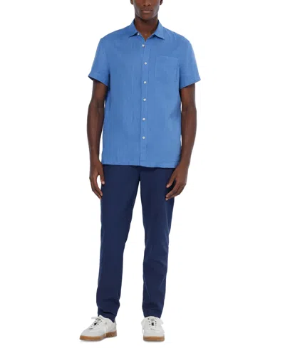 Scotch & Soda Men's Warren Drawstring Linen Pant In Night