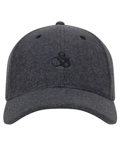 Scotch & Soda Men's Wool Adjustable Cap In Black
