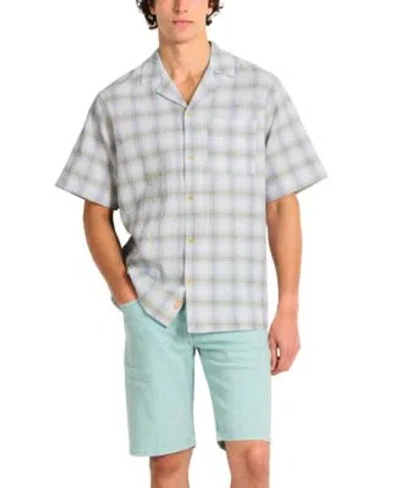Scotch & Soda Scotch Soda Mens Checked Short Sleeve Shirt Denim Shorts