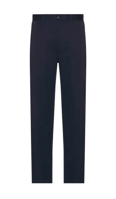 Scotch & Soda Otis Straight Fit Trousers In Navy