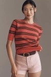 Scotch & Soda Pointelle Pullover Sweater In Multicolor