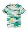 Scotch & Soda Printed Cotton T-shirt In Multicoloured