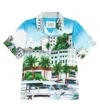 Scotch & Soda Graphic-print Button-up Shirt In Multicoloured