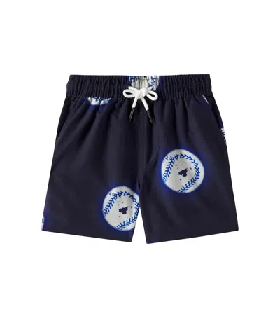 SCOTCH & SODA PRINTED SWIM TRUNKS