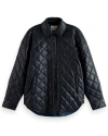 SCOTCH & SODA QUILTED SHIRT JACKET