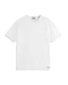 Scotch & Soda Raw Edge Tee In White