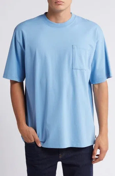 SCOTCH & SODA SCOTCH & SODA 3 CROSSES LOOSE FIT ORGANIC COTTON POCKET T-SHIRT 