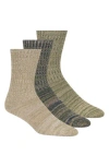Scotch & Soda 3-pack Quarter Length Socks In Brown Multi