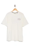 Scotch & Soda Cotton Graphic T-shirt In Star White