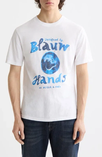 Scotch & Soda Denim Artwork Graphic T-shirt