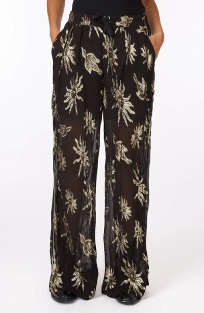 Scotch & Soda Eleni Mystic Sky Pajama Pants In Mystic Sky Lurex