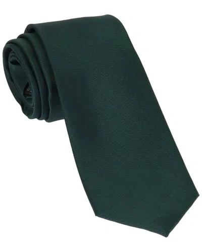 Scotch & Soda Green Tonal Ampersan Logo Tie