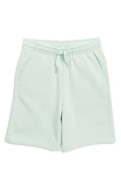 Scotch & Soda Kids' Fleece Shorts In Gossamer Green