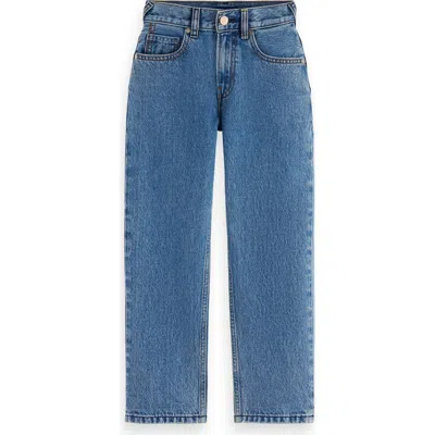 Scotch & Soda Kids' Boy's The Pitch Loose-fit Denim Jean In 7746 Lakehouse