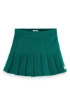 Scotch & Soda Pleated Skort In Pitch Green