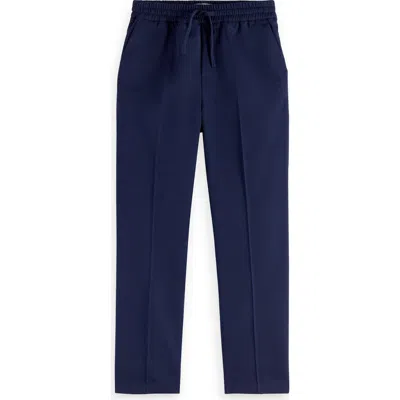 Scotch & Soda Kids' Jersey Sweatpants In Navy
