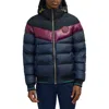 Scotch & Soda Kilyo Water Repellent Hooded Puffer Jacket In Night