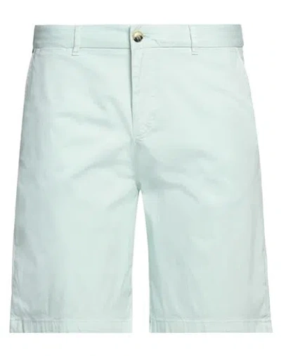 Scotch & Soda Man Shorts & Bermuda Shorts Light Green Size 34 Organic Cotton, Cotton, Elastane