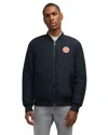 Scotch & Soda Men's Evlon Reversible Varsity Bomber Jacket In Black