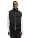 Scotch & Soda Ovela Puffer Vest In Black