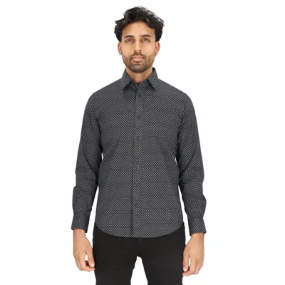SCOTCH & SODA SCOTCH & SODA MENS BLACK DRESS SHIRT