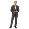 Scotch & Soda Mens Charcoal/navy Suit In Grey