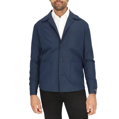 Scotch & Soda Mens Navy Jacket In Blue