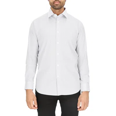 SCOTCH & SODA SCOTCH & SODA MENS WHITE DRESS SHIRT