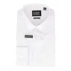 Scotch & Soda Mens White Dress Shirt In White