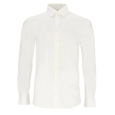 Scotch & Soda Mens White Dress Shirt In Beige