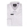 Scotch & Soda Mens White Multi Dress Shirt In Multi