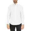 Scotch & Soda Modern Fit Dress Shirt In White/navy