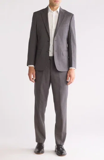 Scotch & Soda Modern Fit Solid Grey Wool Suit