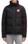 Scotch & Soda Men's Nelleke Convertible Puffer Jacket In Black