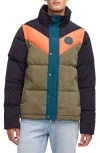 Scotch & Soda Ovela Puffer Vest In Classic Green