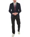 Scotch & Soda Nested Traveler Tech Suit Jacket In Blue
